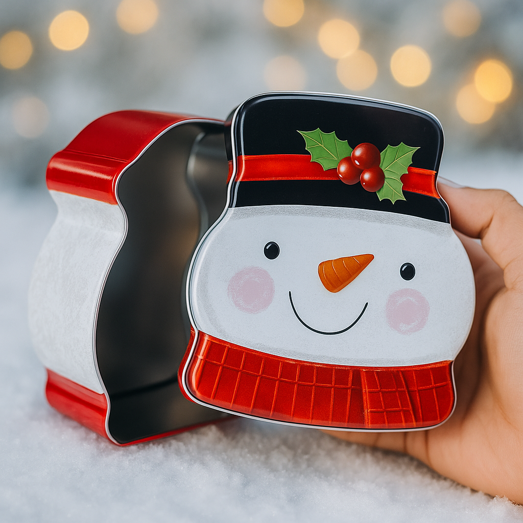 Scatolina pupazzo di Neve