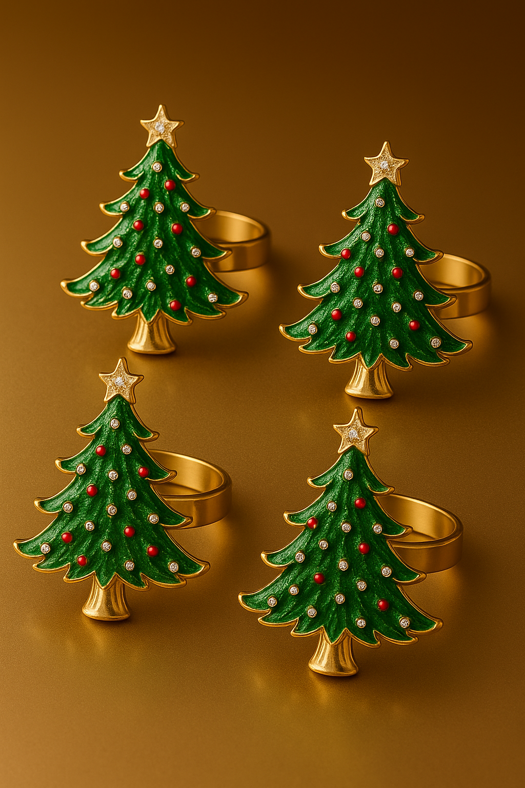 Ferma tovagliolo Christmas tree